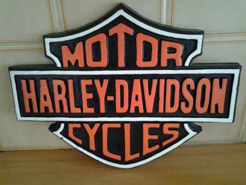 harley davidson sign