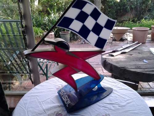antique sasol figurine