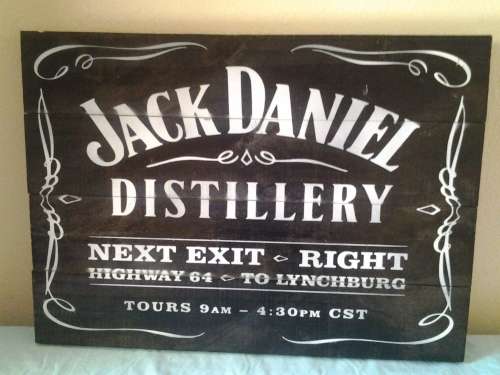 jack daniels sign