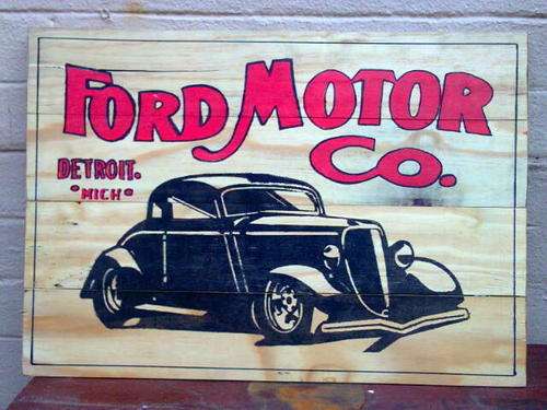 Vintage Style Ford Sign