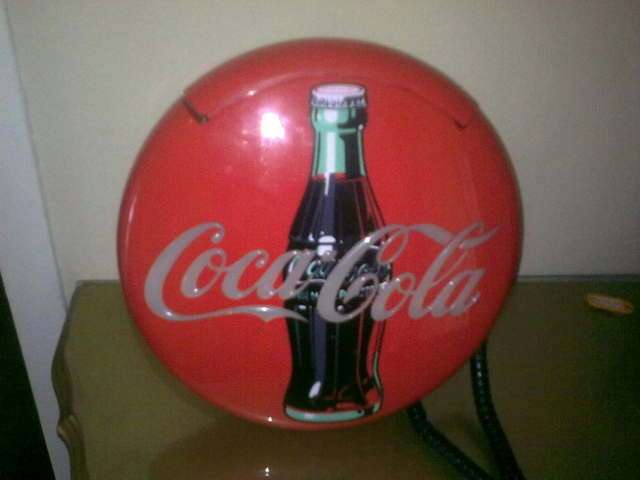 Coca Cola telephone.