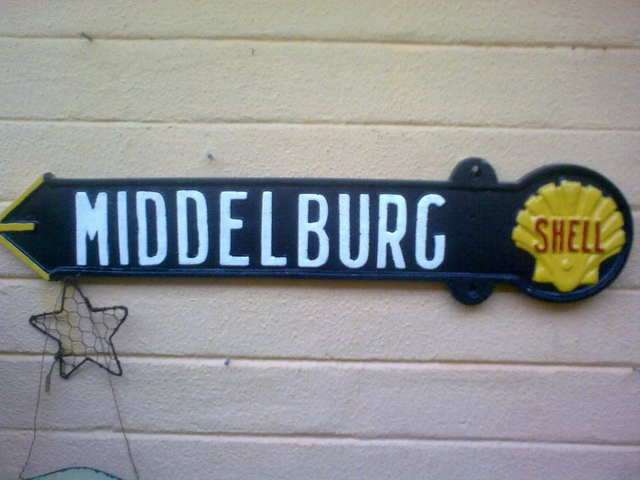 Vintage Style Road Sign.