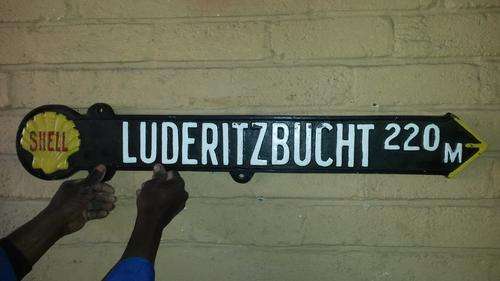 Vintage Style Road Sign.