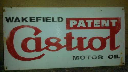 Castrol Wakefield Enamel Sign.