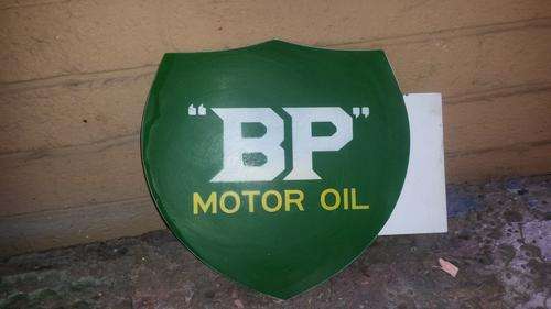 BP Flange Sign (White).