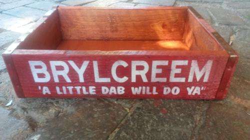 Brylcreem Vintage Style Crate