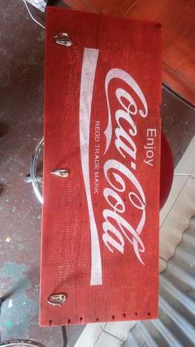 Vintage Style Coca Cola Coat Rack.