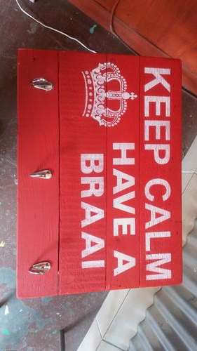 Keep Calm, Have a Braai Coat Rack.