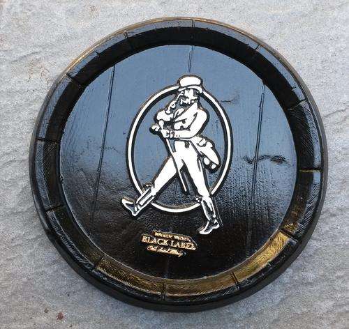 Small Johnnie Walker Black Lable Barrel Ends.
