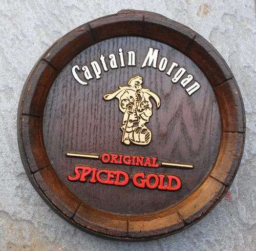 Small Captain Morgan Barrel Ends.