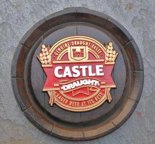 Small Castle Draught Barrel Ends.
