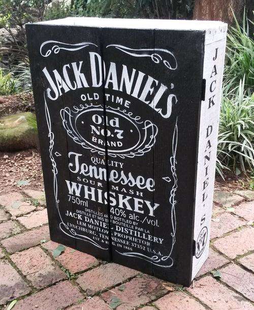 Jack Daniel's Cupboard with Shelves.