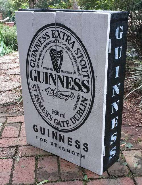 Guinness Cupboard with Shelves.