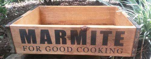 Vintage Style Wooden Marmite Crates.