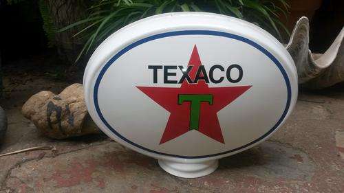 Texaco Garage Gas/Petrol Pump Globe.