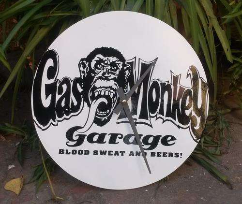 Gas Monkey Clock.