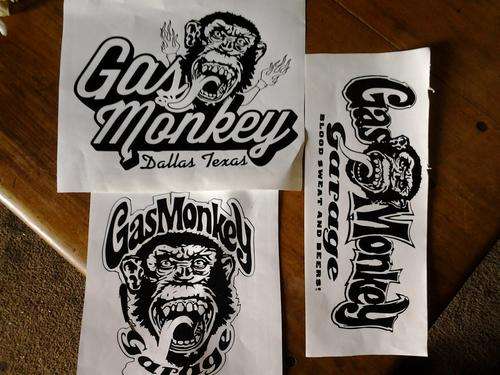 gas monkey stickers