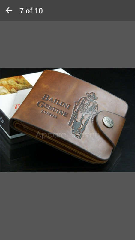 Local Stock - Full Import - GUBINTU Genuine Leather Wallet - AWESOME!!!!