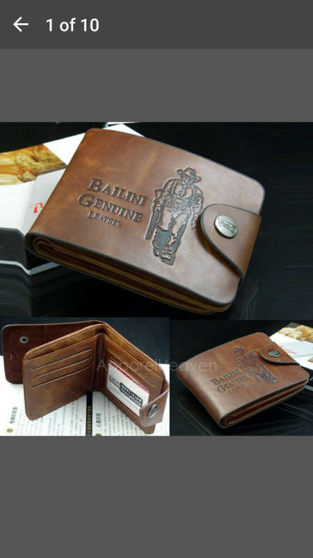 Local Stock - Full Import - GUBINTU Genuine Leather Wallet - AWESOME!!!!