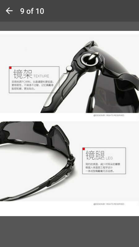 9270 Sports Sunglasses UV400 Reflective Anti-explosion Sunglasses