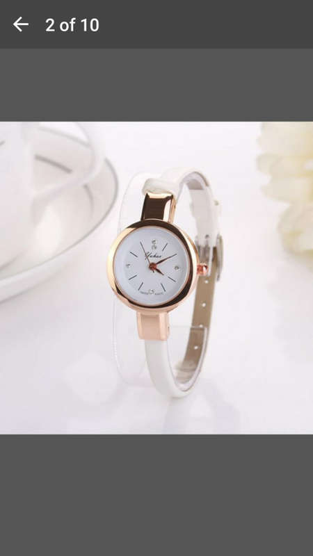 Fashion Women Petite Watch Round Analog Bracelet Quartz Wrist Watches