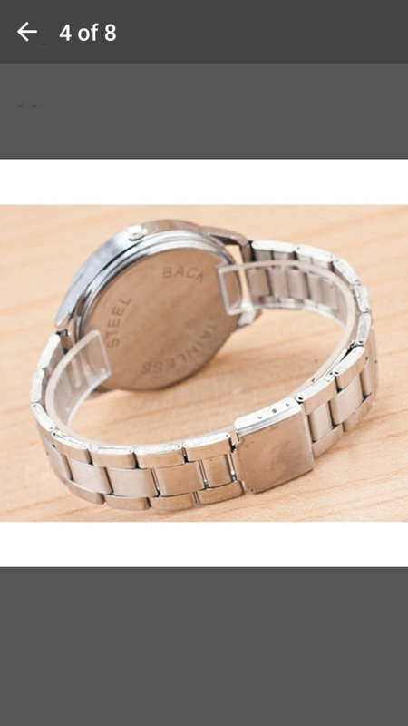 Kanima -  Luxury Diamond Stainless Steel Quartz Wrist Watch - Gold
