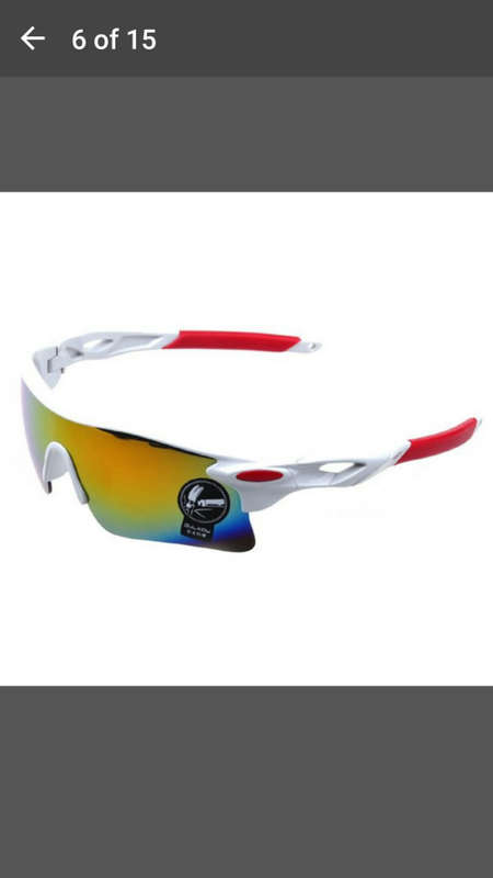 Men's Outdoor Cycling Windproof UV400 Sport Sunglasses Goggles AP