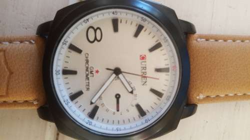Curren - Fashion Army Military Style Leather Strap Quartz Watches