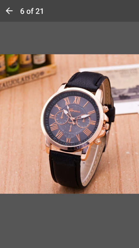 Geneva - Unisex Quartz Wrist Watch 1130