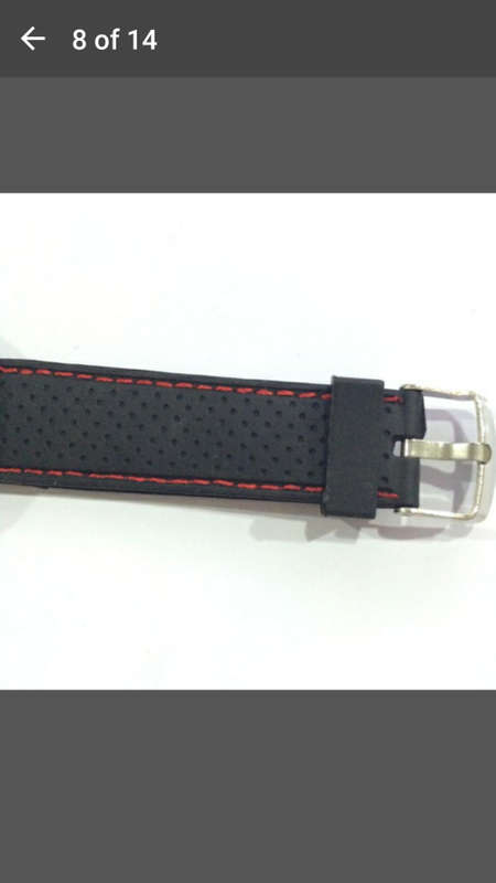Pinbo Silicone Band Sport Watch - Red