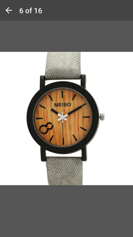 Meibo - Neutral Simple Fashion Leather Quartz Wrist Watch - Unisex