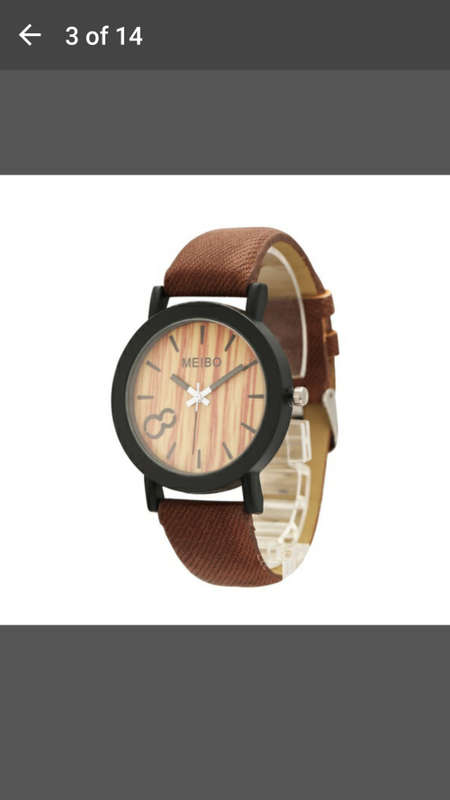 Meibo - Neutral Simple Fashion Leather Quartz Wrist Watch - Unisex