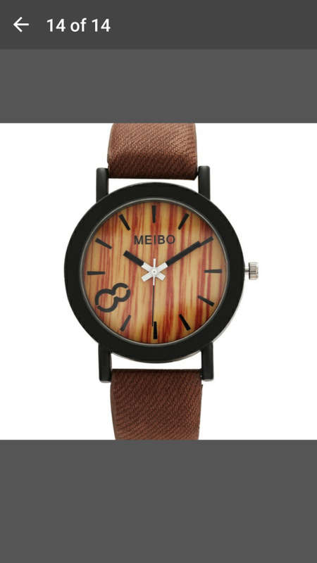 Meibo - Neutral Simple Fashion Leather Quartz Wrist Watch - Unisex