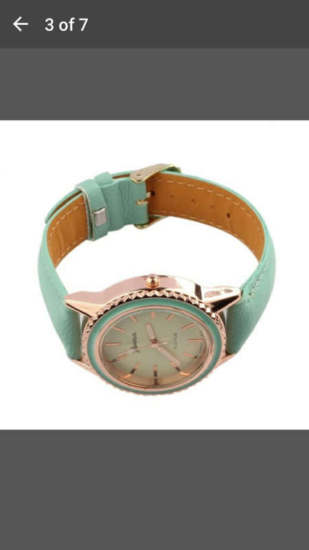GENEVA - Fashion Vogue Women's Men's Unisex Faux Leather Analog Watches Quartz Wrist Watch