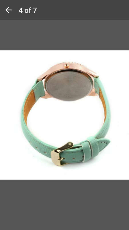 GENEVA - Fashion Vogue Women's Men's Unisex Faux Leather Analog Watches Quartz Wrist Watch