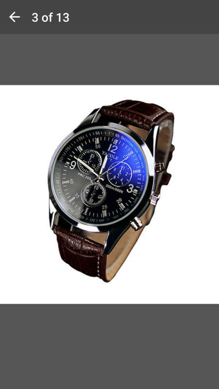 Brand New - Yazole Luxury Leather Mens Quartz Analog Wristwatch - Classy and Stylish