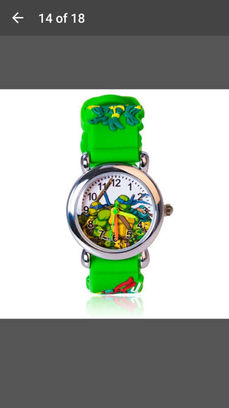 Teenage Mutant Ninja Turtles Children Watch - Extremely Cute - V