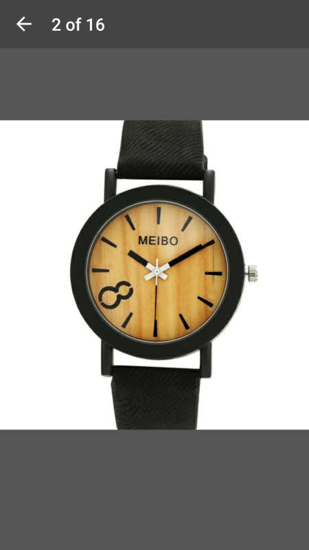 Meibo - Neutral Simple Fashion Leather Quartz Wrist Watch - Unisex - V