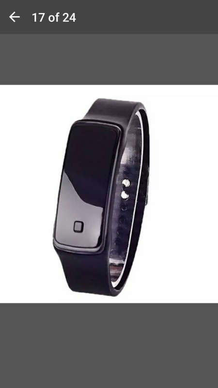 Fashion Sport LED Watches Candy Color Silicone Rubber Digital Watches