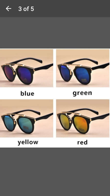 Plastic Unisex Multi Sunlight Wonderful Energetic Sunglasses - GREEN PAIR