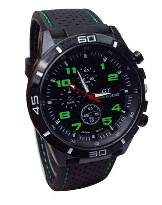 GT Silicone Band Sport Watch