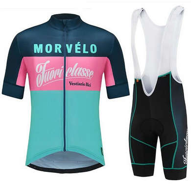 Mens ladies Morvelo Team 2018 Cycling Jersey Sets MTB Bike Bicycle Breathable