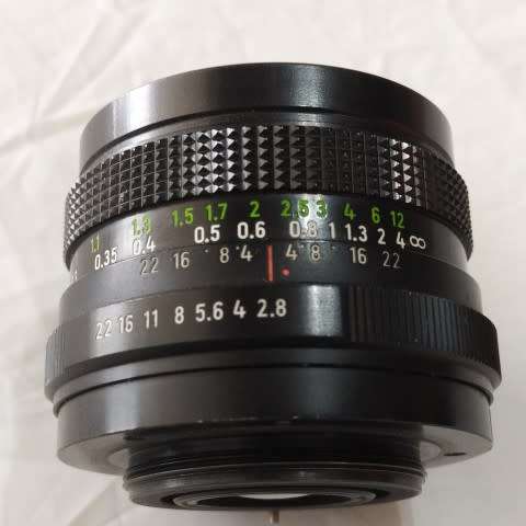 Pentacon 29mm 2.8 M42 lens