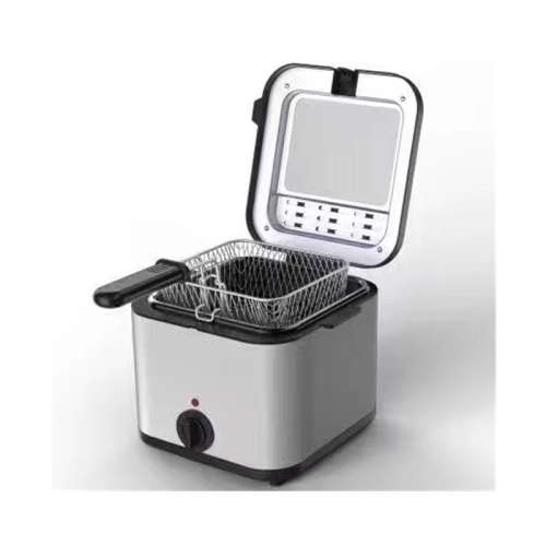 Fryer multifunctional 2.5L household large capacity electric fryer with frying net