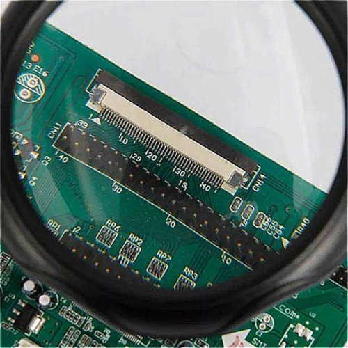 Soldering Station Magnifying Glass With LED Light