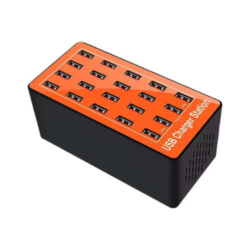 5V16A 80W 20-port Multi-port USB Smart Charger With Built-in Heat Sink