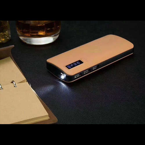 3 USB Portable Power Bank with LED