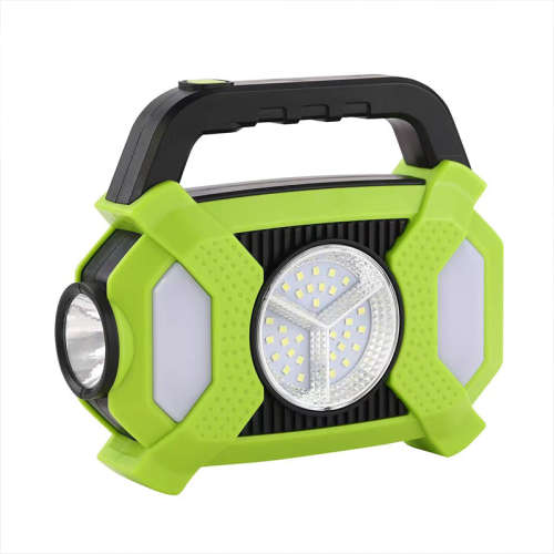 Solar COB camping lamp camping lamp USB emergency power bank