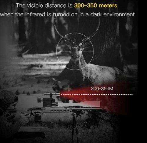 With 4x Digital Zoom, Wifi Digital Night Vision Binoculars, IP54