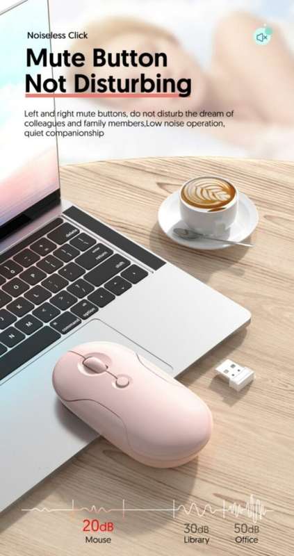 2.4Ghz Wireless 4 Button Gaming Mouse